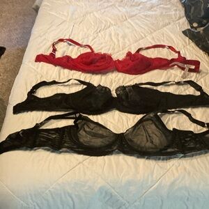 Three 42d Victoria’s Secret bras. Selling as a set.